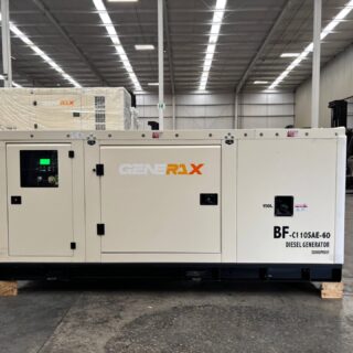 Generador Eléctrico 50 KW Diesel Marca Generax 220 V Con Caseta Nuevo
